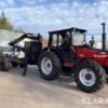 1990 Valmet 805 Tractor with logger trailer Moheda FMW 4000 Euro