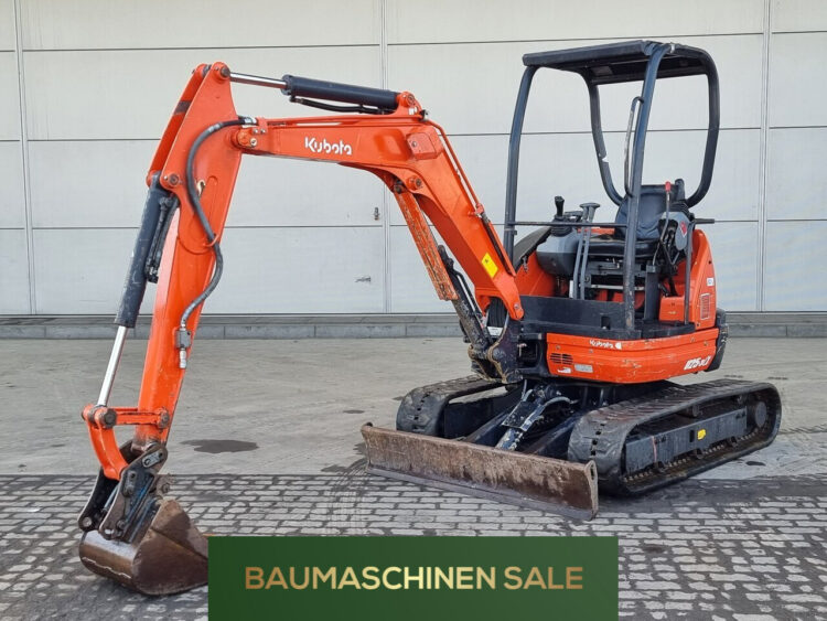 2013 Kubota U25 -3 EU Track mini excavator 4600 Euro