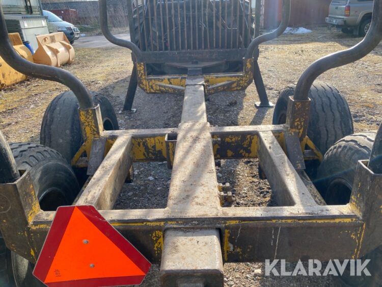 1990 Valmet 805 Tractor with logger trailer Moheda FMW 4000 Euro - Image 19