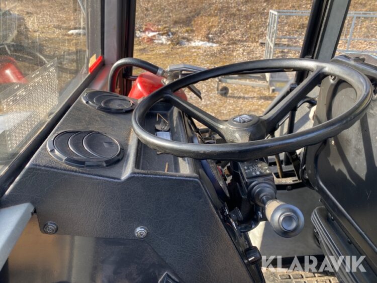 1990 Valmet 805 Tractor with logger trailer Moheda FMW 4000 Euro - Image 15