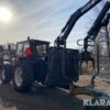 1990 Valmet 805 Tractor with logger trailer Moheda FMW 4000 Euro