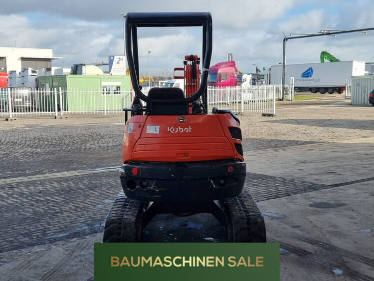 2013 Kubota U25 -3 EU Track mini excavator 4600 Euro - Image 9