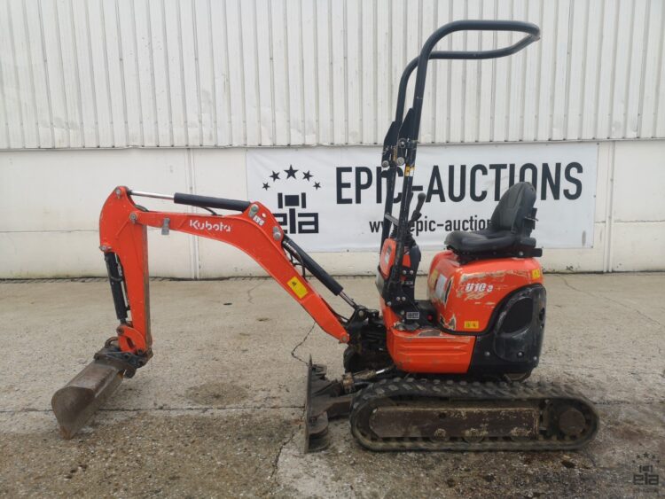 2017 Kubota U10-3 Mini Excavator 4400 Euro