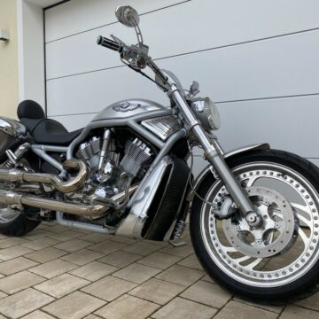 2003 Harley Davidson VRSCA VROD Klappe Koffer Sissyb 100th Anniversary