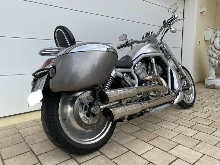 2003 Harley Davidson VRSCA VROD Klappe Koffer Sissyb 100th Anniversary - Image 4