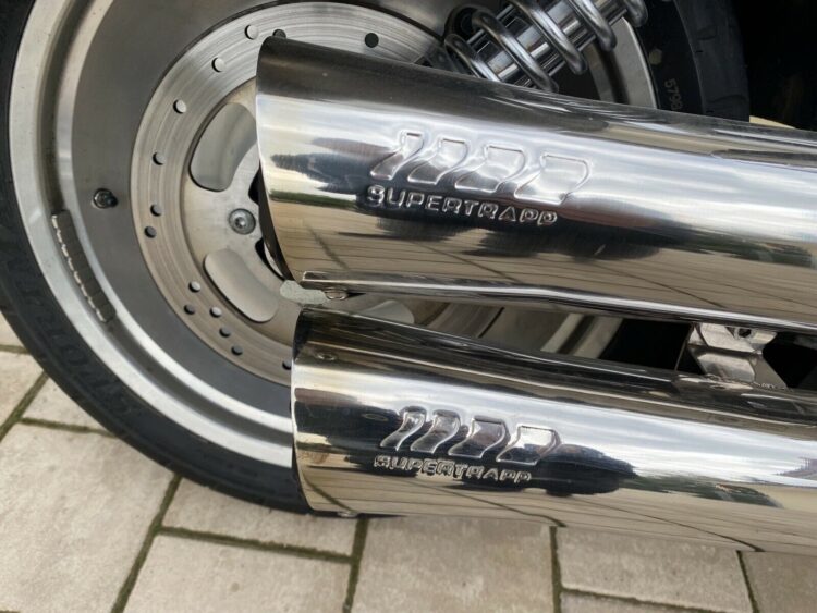 2003 Harley Davidson VRSCA VROD Klappe Koffer Sissyb 100th Anniversary - Image 3