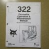 2005 Bobcat 322 mit Anhänger
