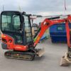 2015 Kubota KX019-4 mit Anbaugeräten und Anhänger