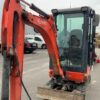 2015 Kubota KX019-4 mit Anbaugeräten und Anhänger