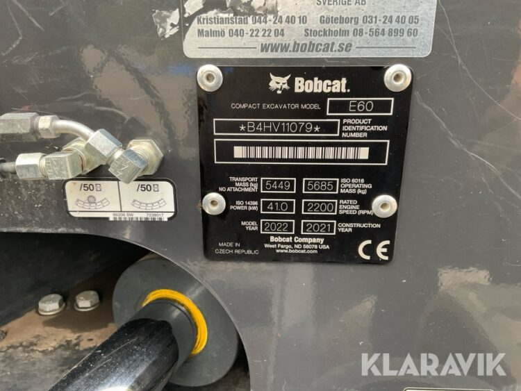 2022 Bobcat E60 - Image 42